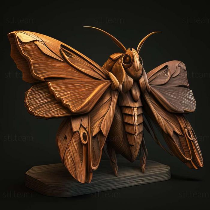 3D model Hemaris affinis (STL)